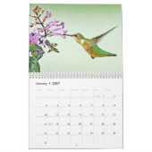 Een jaar van kolibries kalender (Jan 2027)