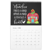 Een jaar van leerkrachten inspiratie kalender (Jan 2026)