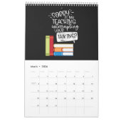 Een jaar van motivatie van leraren kalender (Mar 2026)