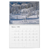 Een jaar van Mount Rainier 2026 Muur Kalender (Feb 2026)