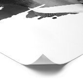 Eén jaar van ons gepersonaliseerde huwelijksjubile poster (Hoek)