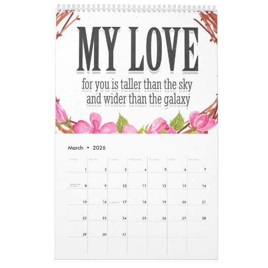 Een jaar van ouderschap inspiratie kalender (Mar 2026)