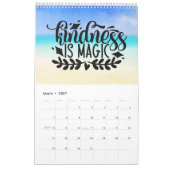 Een jaar van positief denken kalender (Mar 2027)