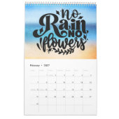 Een jaar van positief denken kalender (Feb 2027)