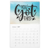 Een jaar van positieve vibes kalender (Jan 2027)