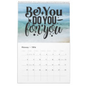 Een jaar van positieve vibes kalender (Feb 2026)