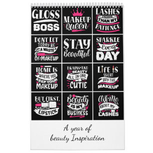 Een jaar van schoonheid inspiratie kalender