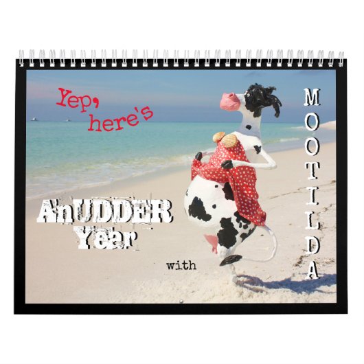 Een jaar van UDDER zal je aan het lachen maken met Kalender (Hoes)