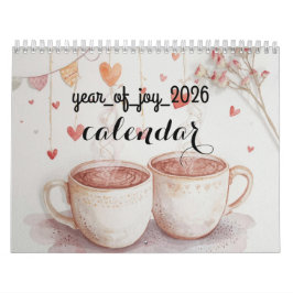Een Jaar van Vreugde 2026 Printbare Kalender