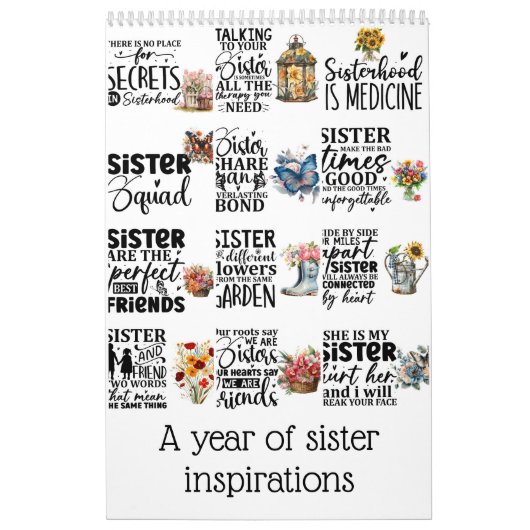 Een jaar vol inspiratie kalender (Hoes)