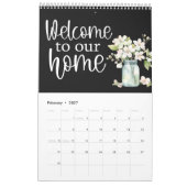 Een jaar vol inspiratie thuis kalender (Feb 2027)