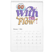 Een jaar vol kleurrijke inspiratie kalender (Feb 2026)