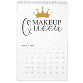 Een jaar vol schoonheidsmotivatie kalender (Jan 2026)