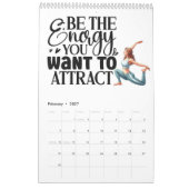 Een jaar vol yoga inspiratie kalender (Feb 2027)