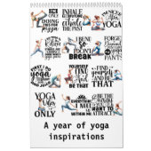 Een jaar vol yoga inspiratie kalender (Hoes)