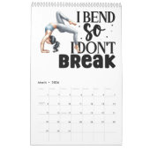 Een jaar vol yoga inspiratie kalender (Mar 2026)