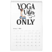 Een jaar vol yoga inspiratie kalender (Jan 2026)