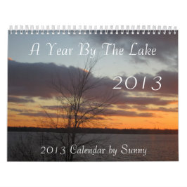 Een jaar voor de kalender van het meer van 2013