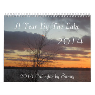 Een jaar voor de kalender van het meer van 2014
