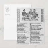 Een jachtplaats briefkaart (Voorkant / Achterkant)
