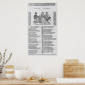 Een jachtplaats poster (Keuken)