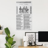 Een jachtplaats poster (Thuiskantoor)