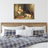 Een Jack in Kantoor, c.1833 Canvas Afdruk (Insitu (Slaapkamer))