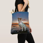 Een Jack Russell-meetband | Brighton Beach Tote Bag (Dichtbij)
