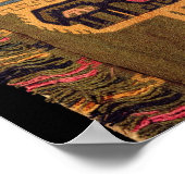 Een jaguar, Paracas Cultuur Poster (Hoek)