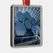 Een James Webb Space Telescope array Metalen Ornament (Rechts)