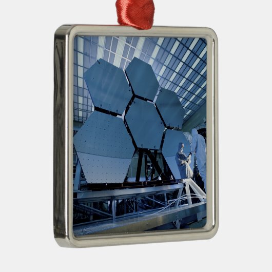Een James Webb Space Telescope array Metalen Ornament (Rechts)