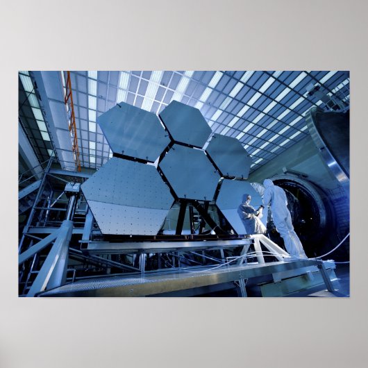 Een James Webb Space Telescope array Poster (Voorkant)