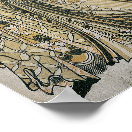 Een Japans orkest, Tosa School Poster (Hoek)