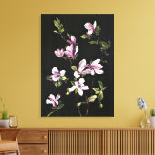 Een Japanse Magnolia Canvas Afdruk (Insitu (Woonkamer))