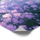 Een Japanse tempel bij het meer Poster (Hoek)