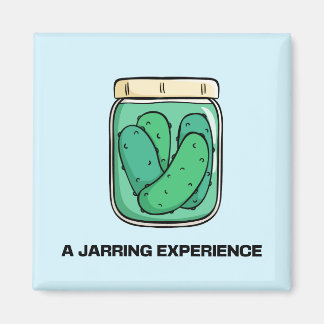Een Jarring Experience Pickle Joke Magneet