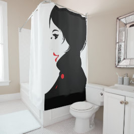 een jas douchegordijn