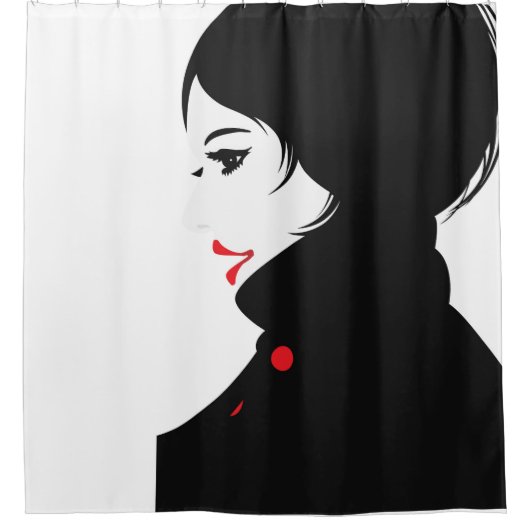 een jas douchegordijn (Voorkant)