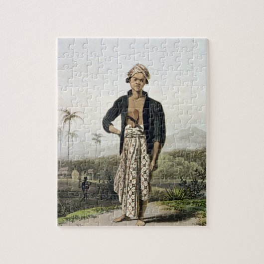 Een Javan van de Lagere Klasse, bord 2 van Vol. I Legpuzzel (Verticaal)