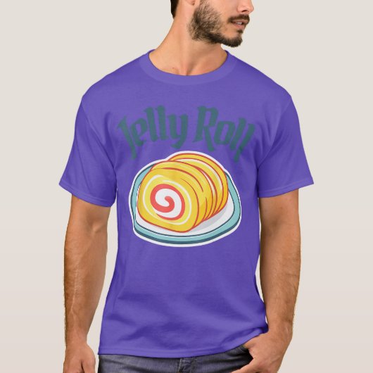 Een Jelly Roll Dessert-vriend T-shirt (Voorkant)