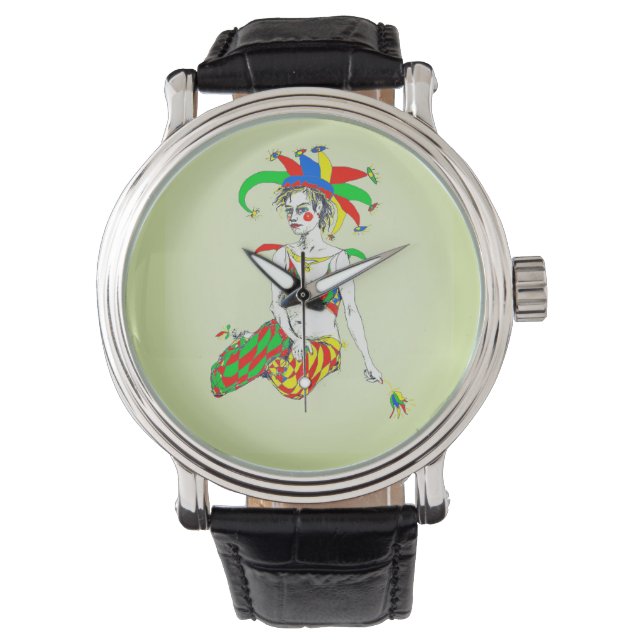Een jester horloge (Voorkant)