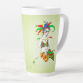 Een jester latte mok (Rechterhoek)