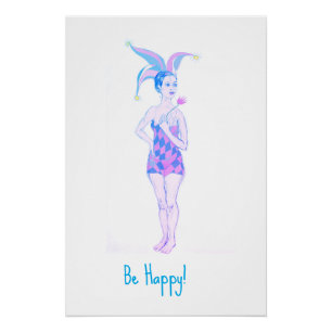 Een jester perfect poster