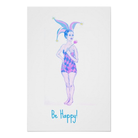 Een jester perfect poster (Voorkant)