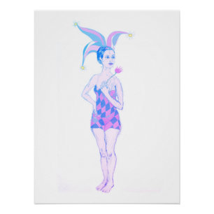Een jester perfect poster