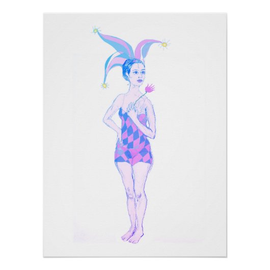 Een jester perfect poster (Voorkant)
