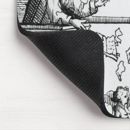 Een jezuïet die tegen onze bijbel predikt muismat (Hoek)