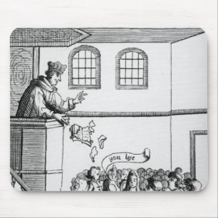 Een jezuïet die tegen onze bijbel predikt muismat