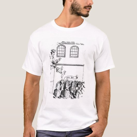 Een jezuïet die tegen onze bijbel predikt t-shirt (Voorkant)