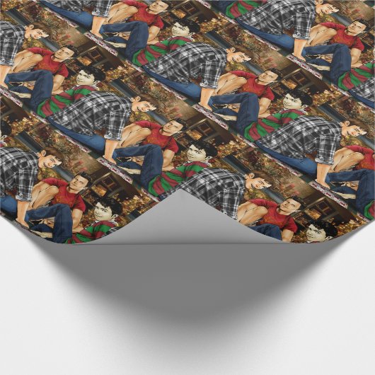 Een JoeBoy Kerstmis Cadeaupapier (Hoek)